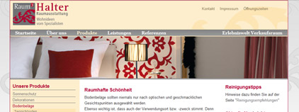 Raumausstattung Halter