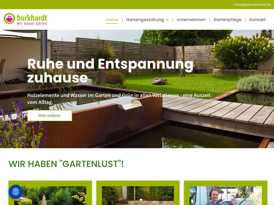 Screenshot Burkhardt